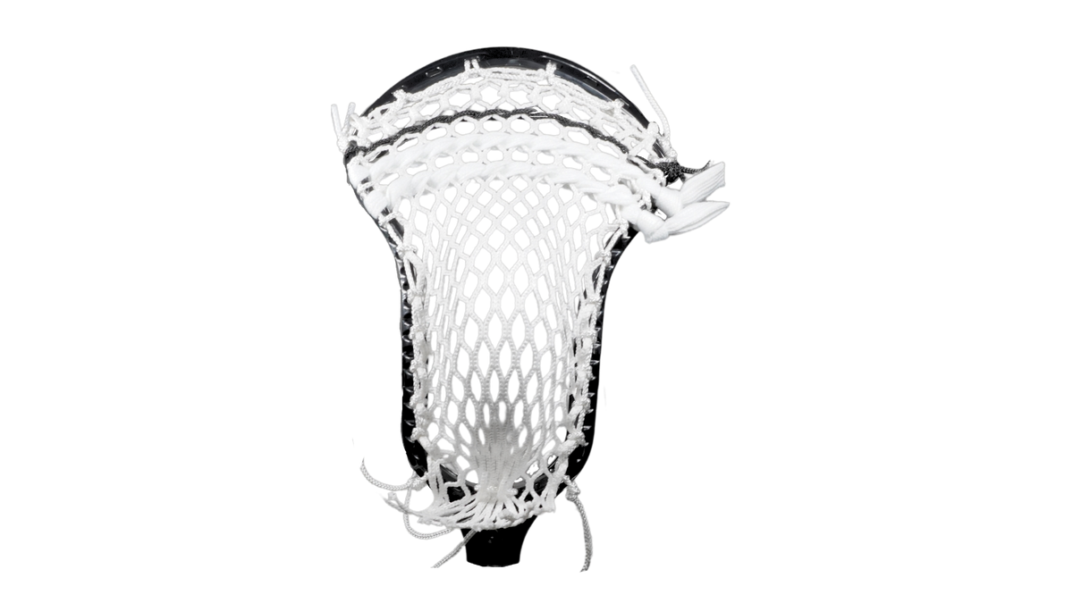 Crankshooter® TALON X Lacrosse Head, Fully Strung, Intermediate/Advanced, White or Black