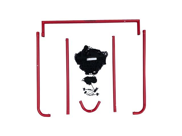 Crankshooter® Box Lacrosse Goal, 4'x4'x4', 26 lbs, Includes 5mm Black Net