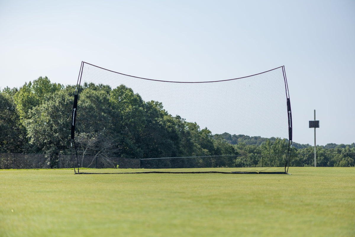 Crankshooter® Pop-Up Lacrosse Backstop, 21'x11'