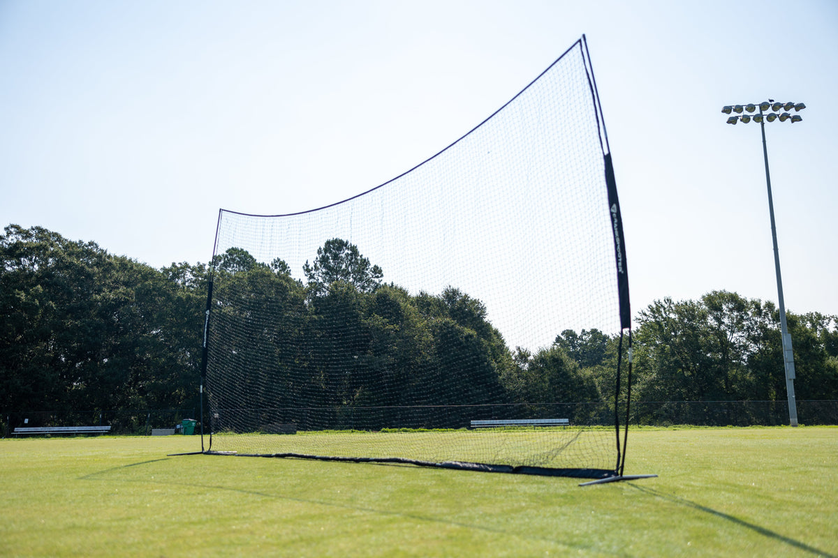Crankshooter® Pop-Up Lacrosse Backstop, 21'x11'