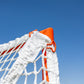 Crankshooter® Quick Clip™ Tournament Lacrosse Goal, 6'x6'x7', Quick-Attach Netting in 90 Seconds, Includes 5mm or 6mm White or Black Net