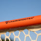 Crankshooter® Stinger Hexagon Lacrosse Net, 6mm or 7mm, 6'x6'x7', White or Black, USA Lacrosse/NCAA Approved, Double Lifespan, Includes 120 ft Lacing Cord & Bungees