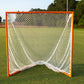 Crankshooter® Stinger Hexagon Lacrosse Net, 6mm or 7mm, 6'x6'x7', White or Black, USA Lacrosse/NCAA Approved, Double Lifespan, Includes 120 ft Lacing Cord & Bungees