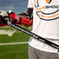 Crankshooter® Dagger Carbon Fiber Lacrosse Shaft, 30", Matte White & "USA Tough" Editions