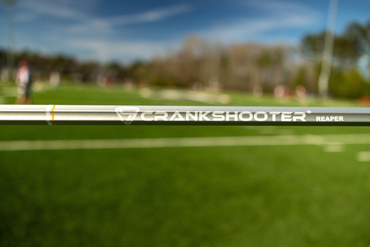 Crankshooter® Reaper™ 7075 Titanium Alloy Lacrosse Shaft, 30", Youth/Beginner/Intermediate