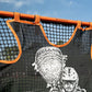 Crankshooter® Hi-Impact Lacrosse Shot Trainer for 6'x6'x7' Goal, Female Goalie, Triple Stitching