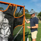 Crankshooter® Hi-Impact Lacrosse Shot Trainer for 6'x6'x7' Goal, Female Goalie, Triple Stitching