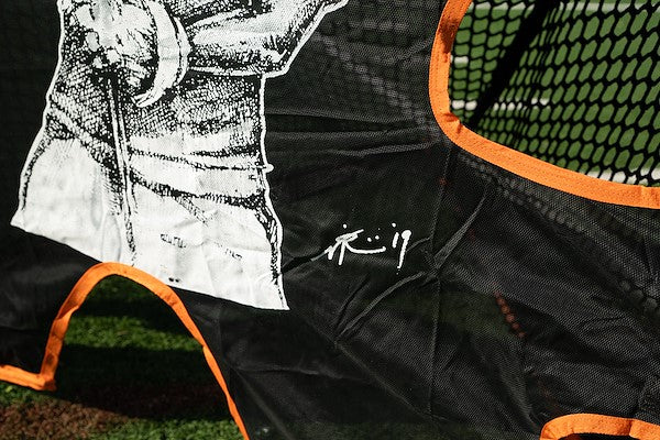 Crankshooter® Hi-Impact Lacrosse Shot Trainer for 6'x6'x7' Goal, Female Goalie, Triple Stitching
