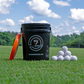 Crankshooter® Lacrosse Ball Bucket, Official Game Balls, 12 to 60 Pack, Fully Certified, Padded Lid & Handle