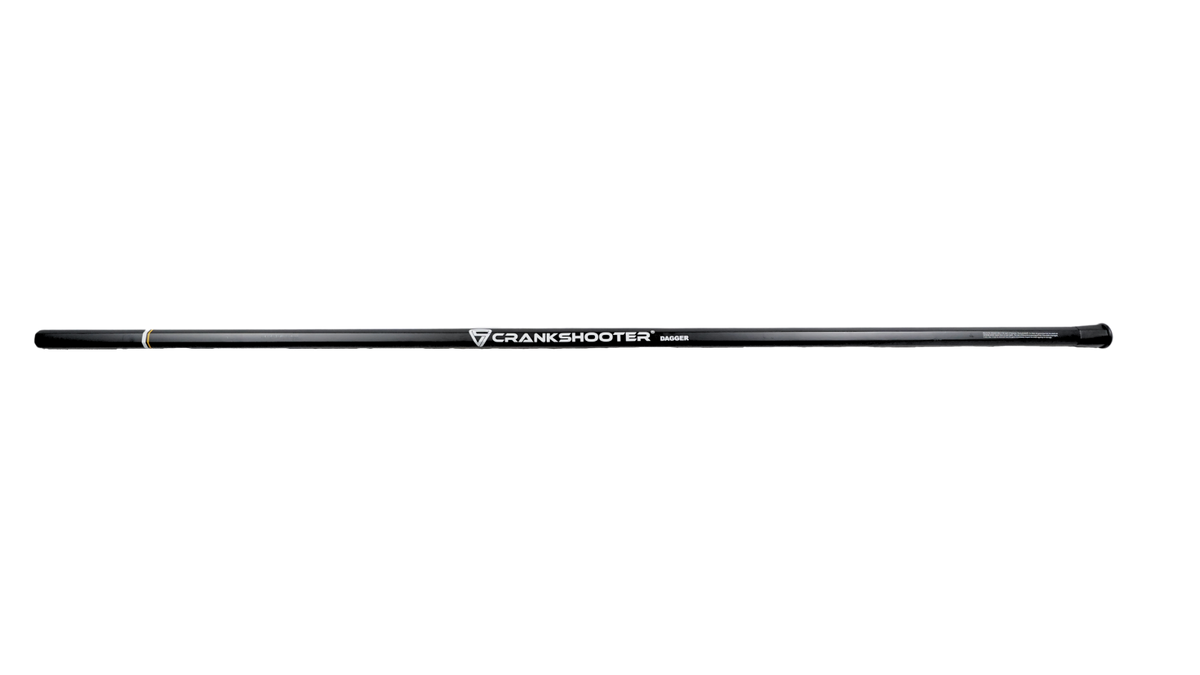 Crankshooter® Dagger Carbon Fiber Lacrosse Shaft, 60", Long Pole