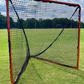 Open Box — Crankshooter® Folding Lacrosse Goal, 6'x6'x7', 30 lbs, Includes 5mm Black Net