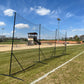 Crankshooter® Backstop CURV Adjustable-Angle Lacrosse System, 10'x30', with 3mm Knotted Poly Net