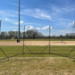 Crankshooter® Backstop CURV Adjustable-Angle Lacrosse System, 10'x30', with 3mm Knotted Poly Net