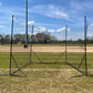 Crankshooter® Backstop CURV Adjustable-Angle Lacrosse System, 10'x30', with 3mm Knotted Poly Net
