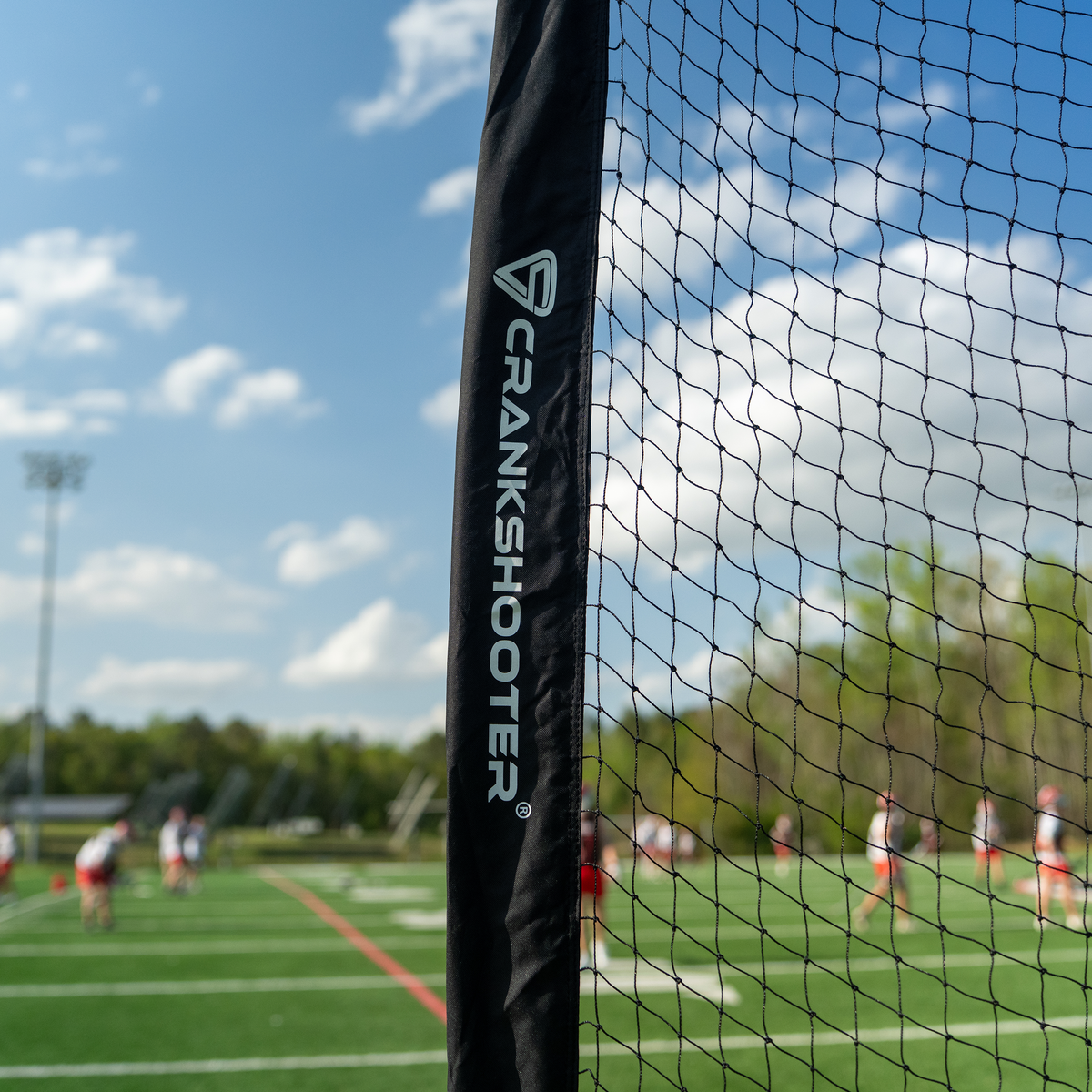 Crankshooter® Pop-Up Lacrosse Backstop, 21'x11'