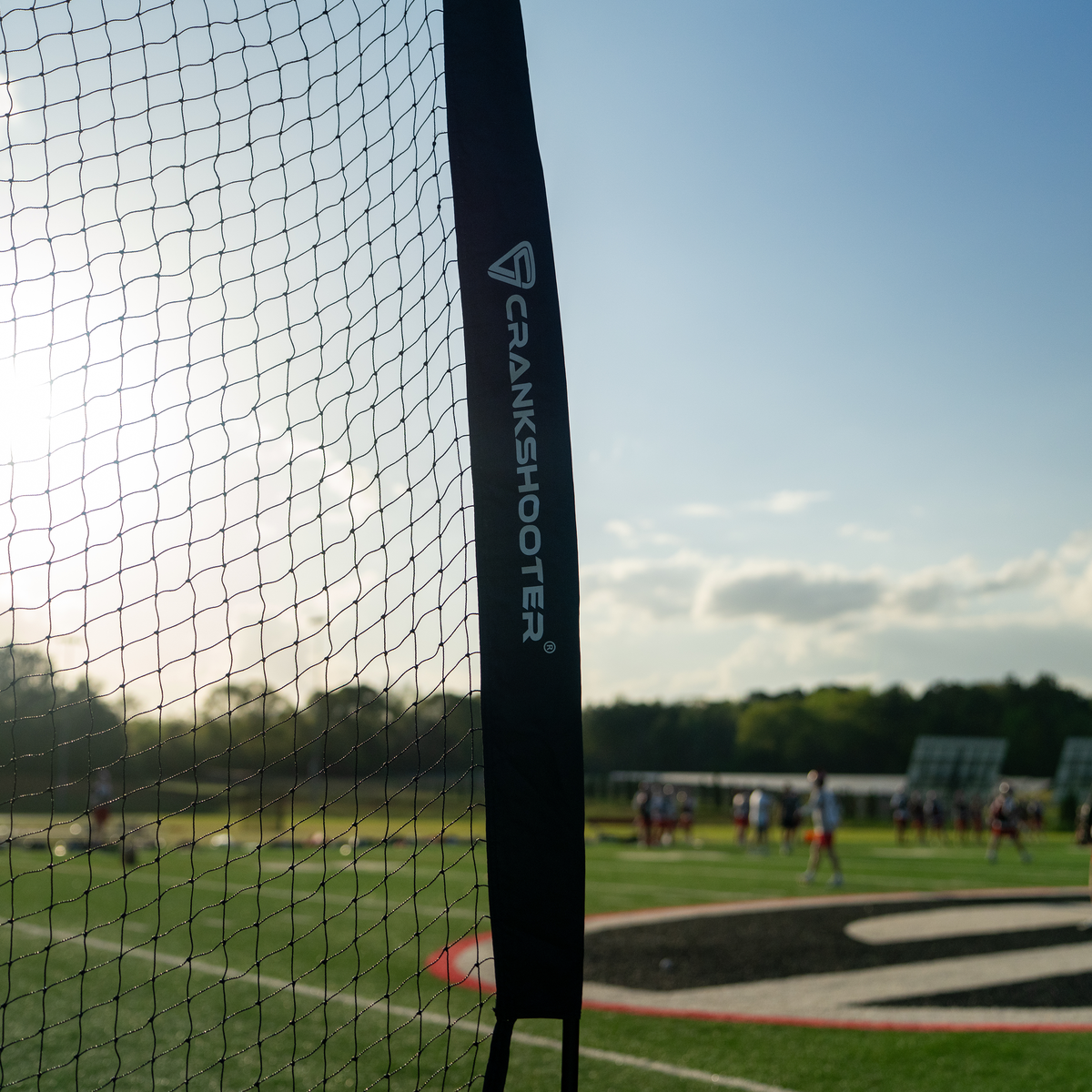 Crankshooter® Pop-Up Lacrosse Backstop, 21'x11'