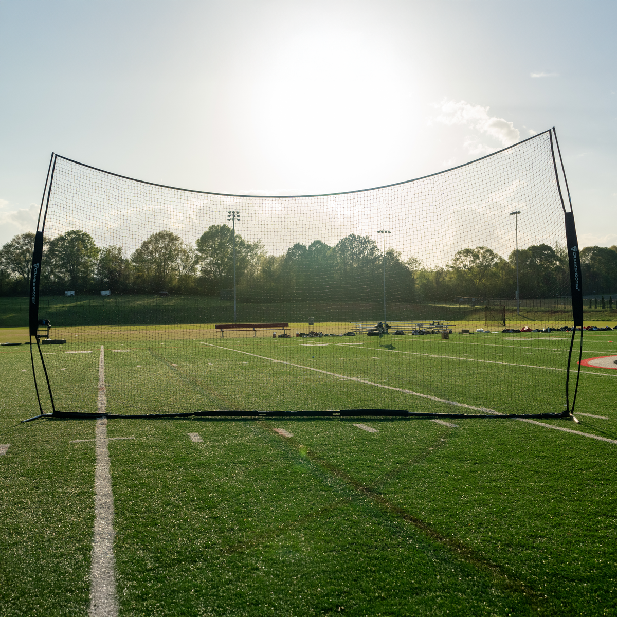 Crankshooter® Pop-Up Lacrosse Backstop, 21'x11'