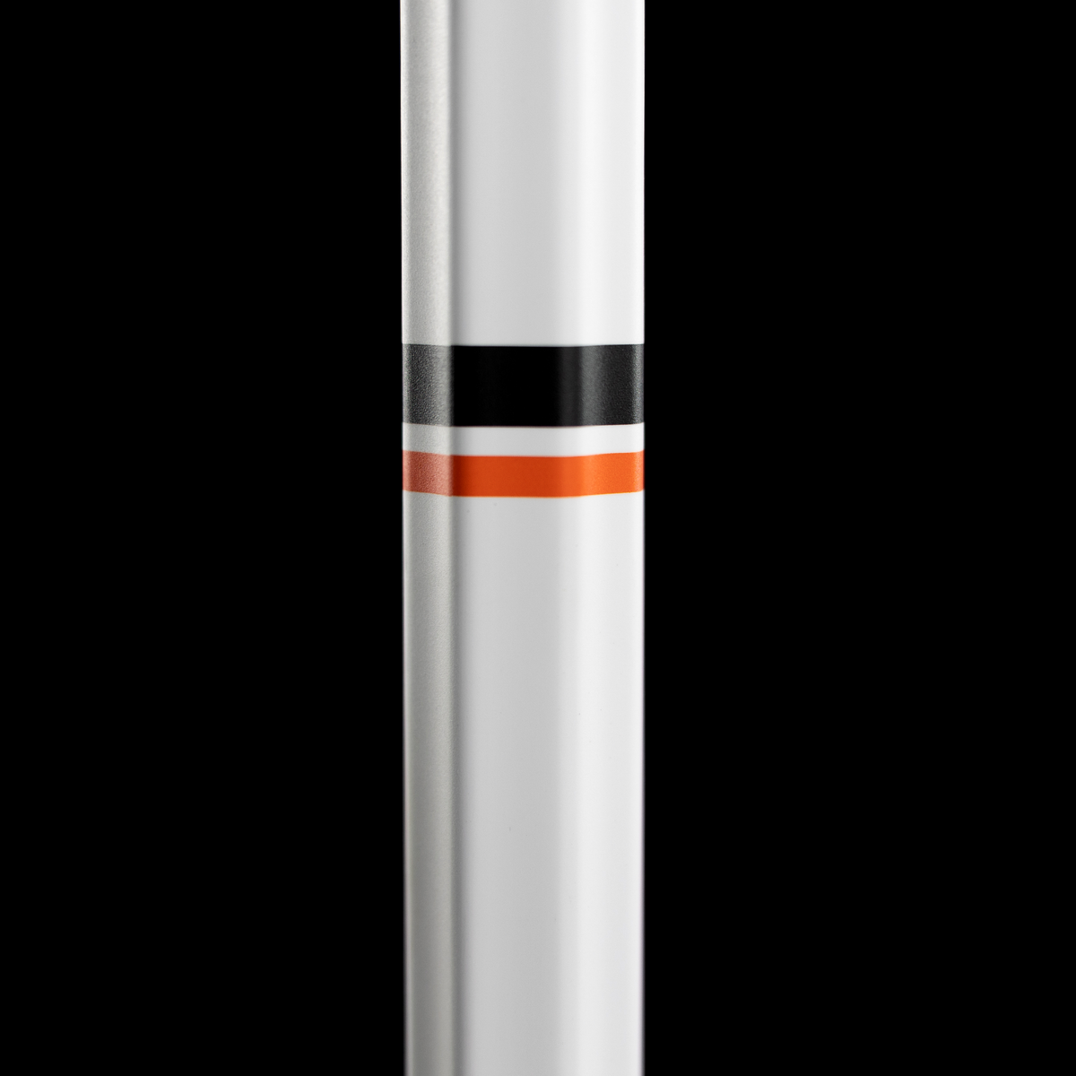 Crankshooter® Dagger Carbon Fiber Lacrosse Shaft, 30", Matte White & "USA Tough" Editions