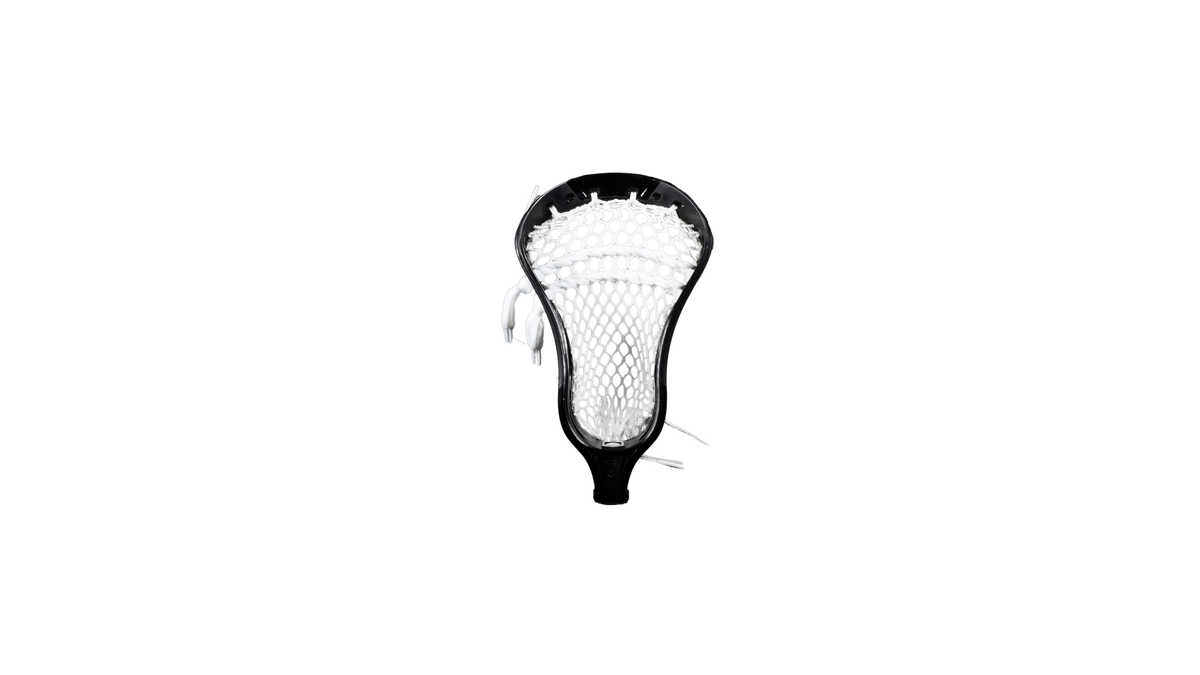 Crankshooter® TALON Lacrosse Head, Fully Strung, Intermediate/Beginner, White or Black