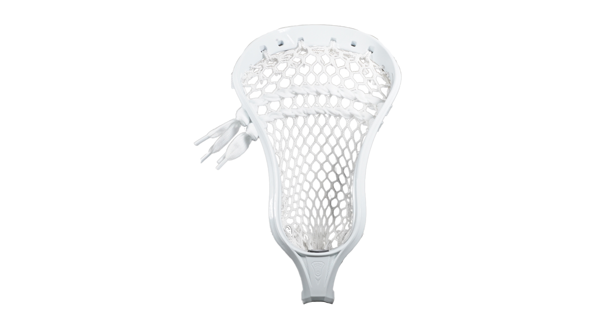 Crankshooter® TALON Lacrosse Head, Fully Strung, Intermediate/Beginner, White or Black
