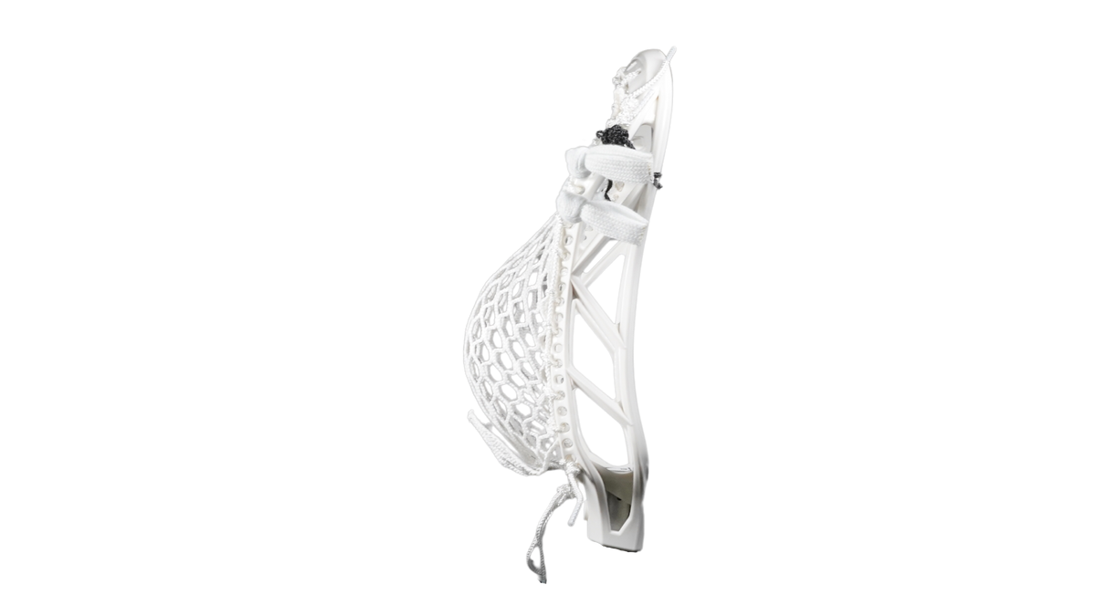 Crankshooter® TALON X Lacrosse Head, Fully Strung, Intermediate/Advanced, White or Black