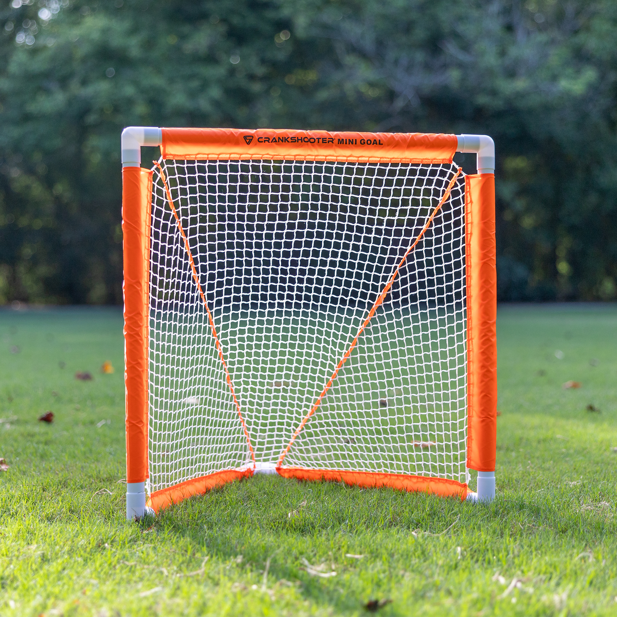 Crankshooter® Mini Lacrosse Goal Set, Includes 2 Goals, 3 Sticks & Soft Ball