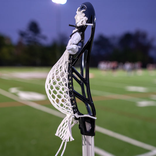 Crankshooter® TALON X Lacrosse Head, Fully Strung, Intermediate/Advanced, White or Black