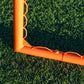 Crankshooter® High School Practice Lacrosse Goal, Frame Only, 6'x6'x7', 59 lbs, Lacing Rails