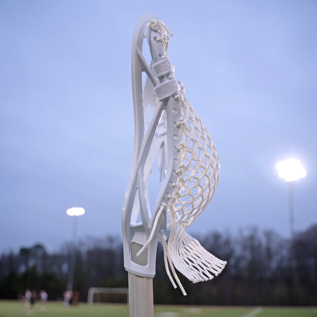 Crankshooter® TALON Lacrosse Head, Fully Strung, Intermediate/Beginner, White or Black