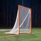 Crankshooter® High School Practice Lacrosse Goals, Pair (Qty 2), 6'x6'x7', 59 lbs Each, Includes 6mm White or Black Nets