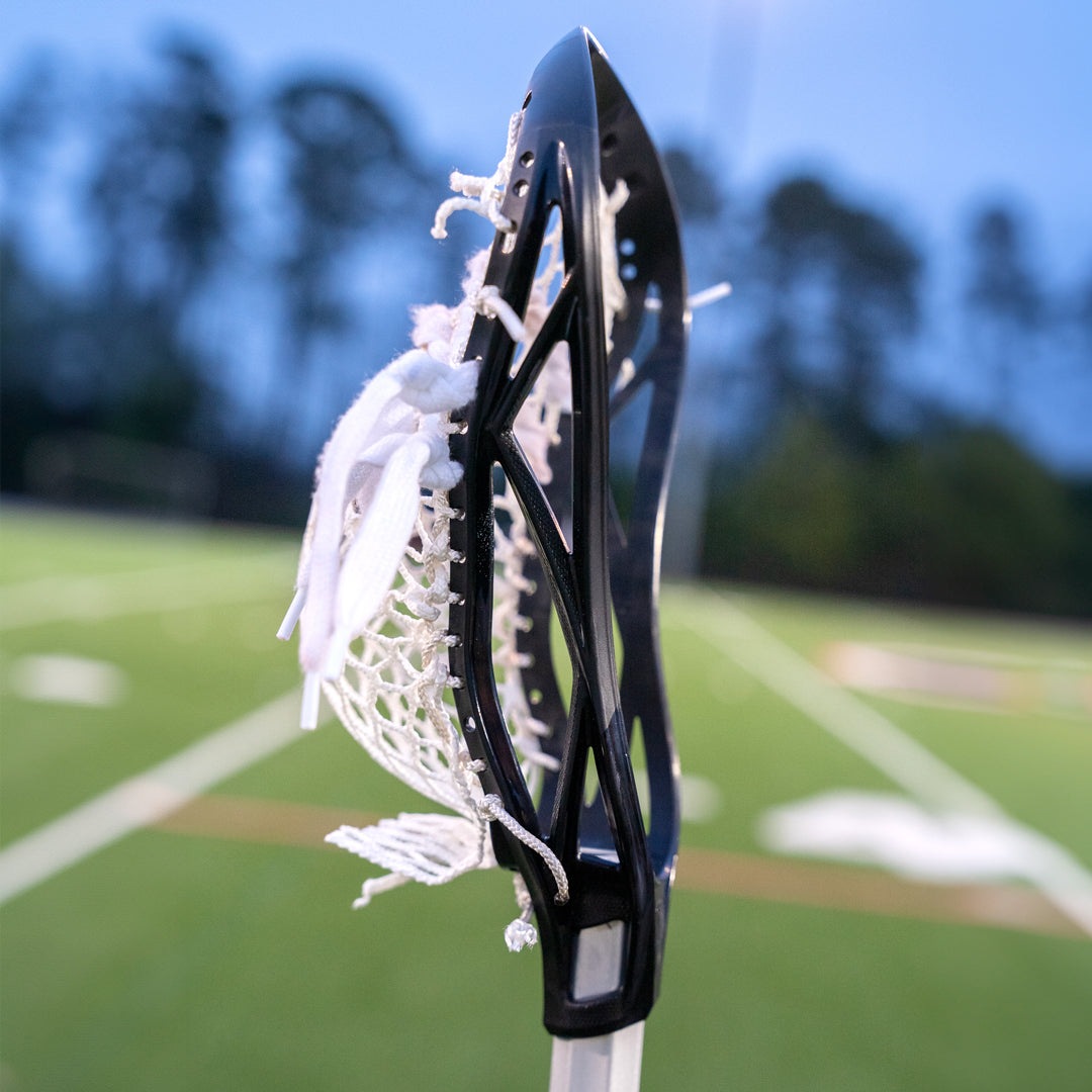 Crankshooter® TALON Lacrosse Head, Fully Strung, Intermediate/Beginner, White or Black