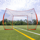 Crankshooter® Orbit Lacrosse Backstop, 12'x9', Wraparound Design