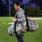 Crankshooter® Lacrosse Gear Duffel Bag, CrankCamo by The Art of Lax™, High-Performance Material