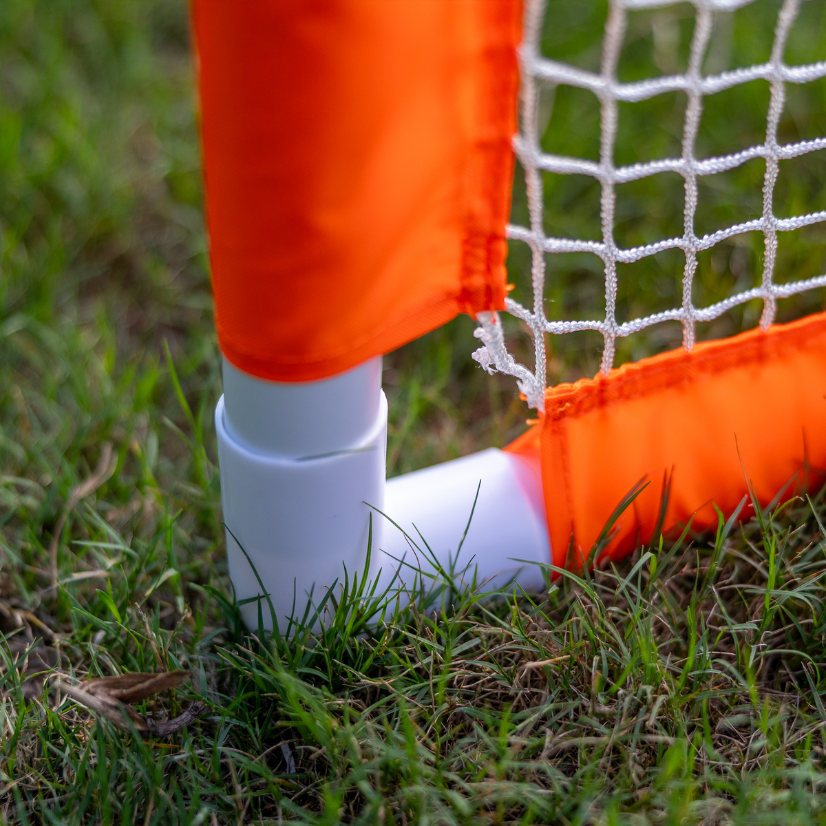 Crankshooter® Mini Lacrosse Goal Set, Includes 2 Goals, 3 Sticks & Soft Ball