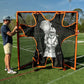 Crankshooter® Hi-Impact Lacrosse Shot Trainer for 6'x6'x7' Goal, Female Goalie, Triple Stitching