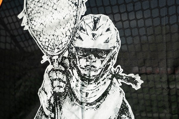 Crankshooter® Hi-Impact Lacrosse Shot Trainer for 6'x6'x7' Goal, Female Goalie, Triple Stitching