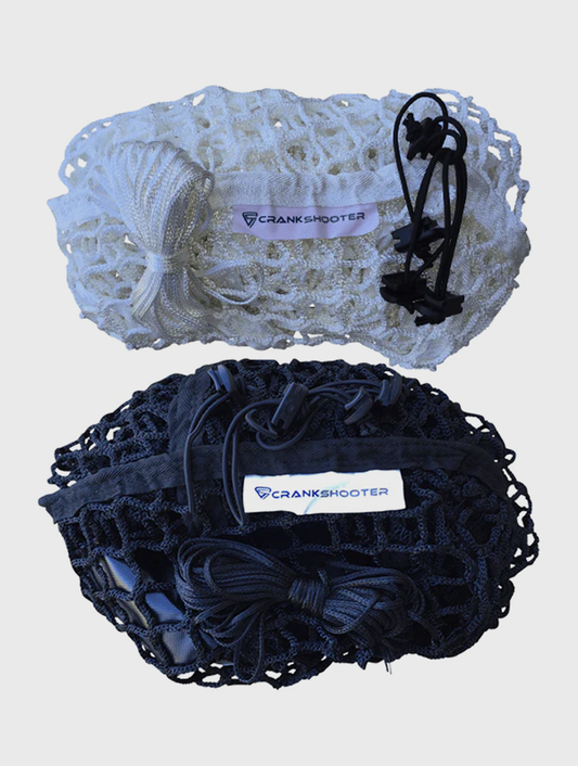 Crankshooter® 5mm Box Lacrosse Net, 4'x4'x5', White
