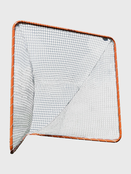 Crankshooter® Backyard/Youth Practice Lacrosse Goal, 6'x6'x7', 21 lbs, Includes 4mm White Net