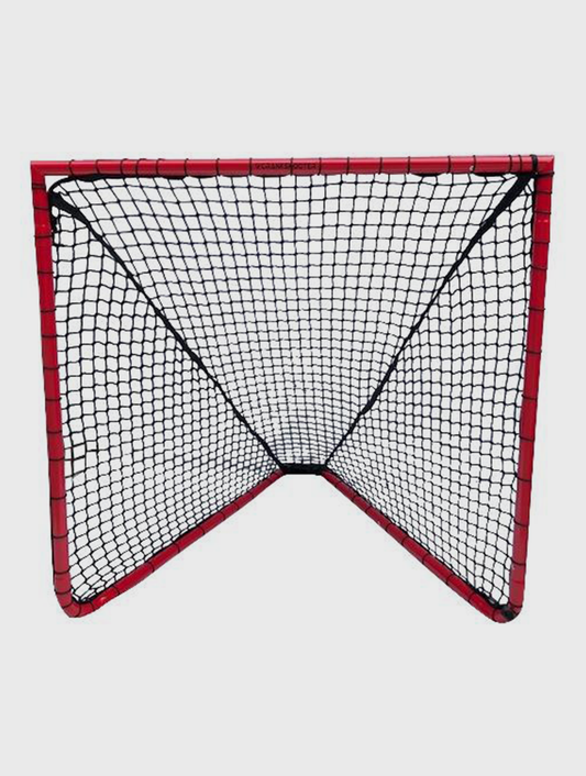 Crankshooter® Box Lacrosse Goal, 4'x4'x4', 26 lbs, Includes 5mm Black Net