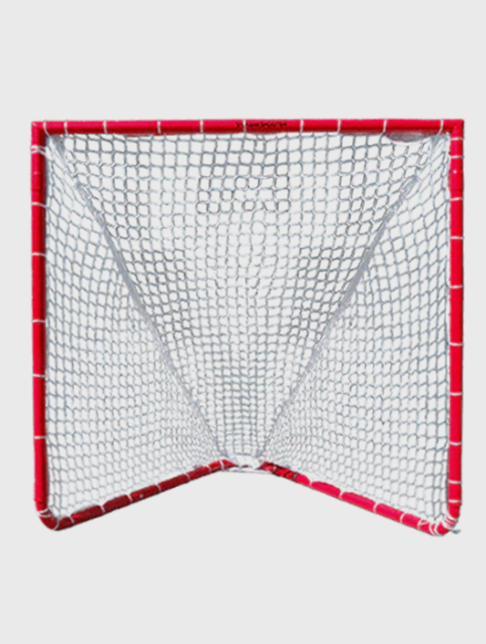 Crankshooter® Box Lacrosse Goal, 4'x4'x4', 26 lbs, Includes 5mm White Net