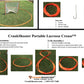 Crankshooter® Portable Lacrosse Crease
