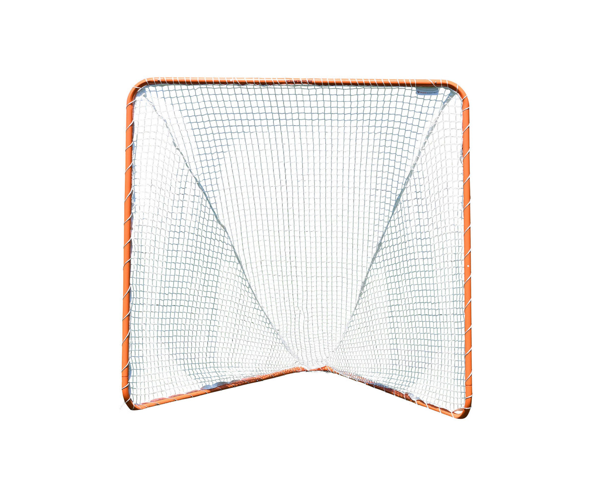 Crankshooter® Backyard/Youth Practice Lacrosse Goal, 6'x6'x7', 21 lbs, Includes 4mm White Net