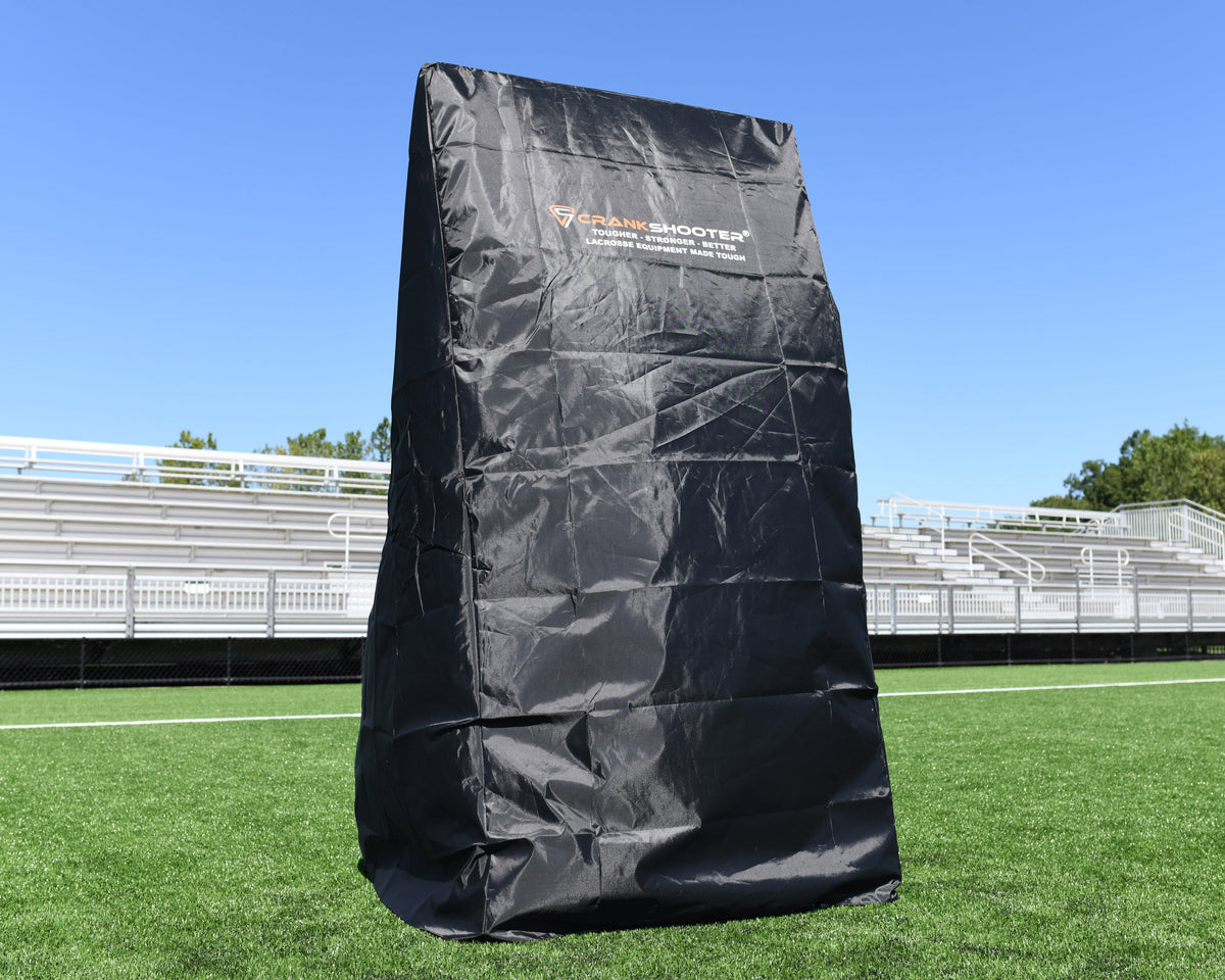 Crankshooter® Lacrosse Rebounder Wall, Male Image by Art of Lax™