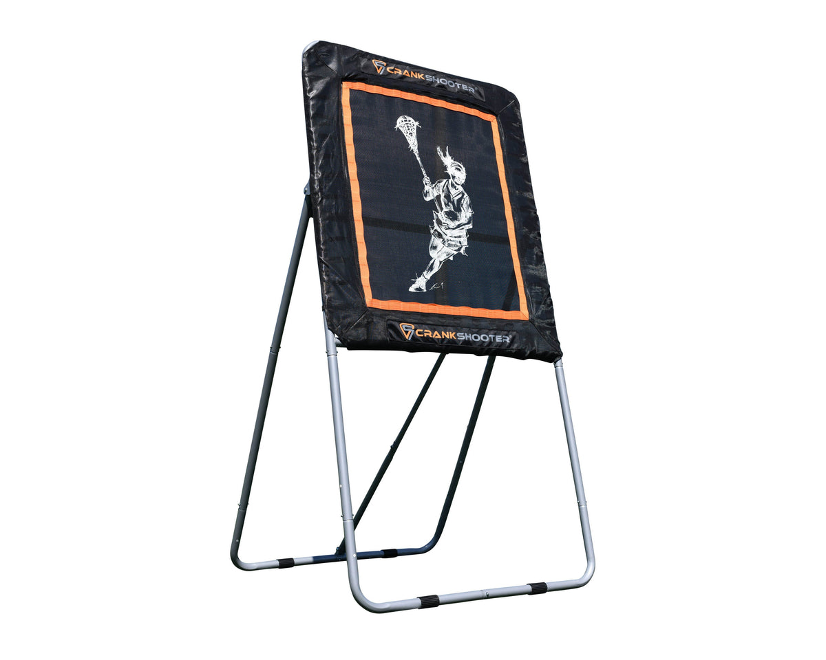 Crankshooter® Lacrosse Rebounder Wall, Female Image by Art of Lax™