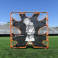 Crankshooter® Hi-Impact Lacrosse Shot Trainer for 6'x6'x7' Goal, Female Goalie, Triple Stitching