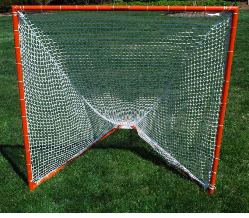 Crankshooter® LAX Pro Bundle Kit: Tournament Goal 6'x6'x7' + 5mm Net + Shot Trainer + 1 Dozen White Game Balls