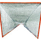 Crankshooter® Tournament Lacrosse Goal, 6'x6'x7', 35 lbs, Includes 4mm-7mm White or Black Net