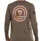 Crankshooter® Lacrosse T-Shirt, Green, Long Sleeve, Made in USA