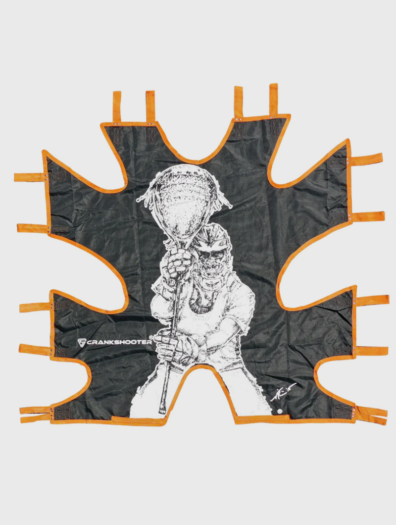 Crankshooter® Hi-Impact Lacrosse Shot Trainer for 6'x6'x7' Goal