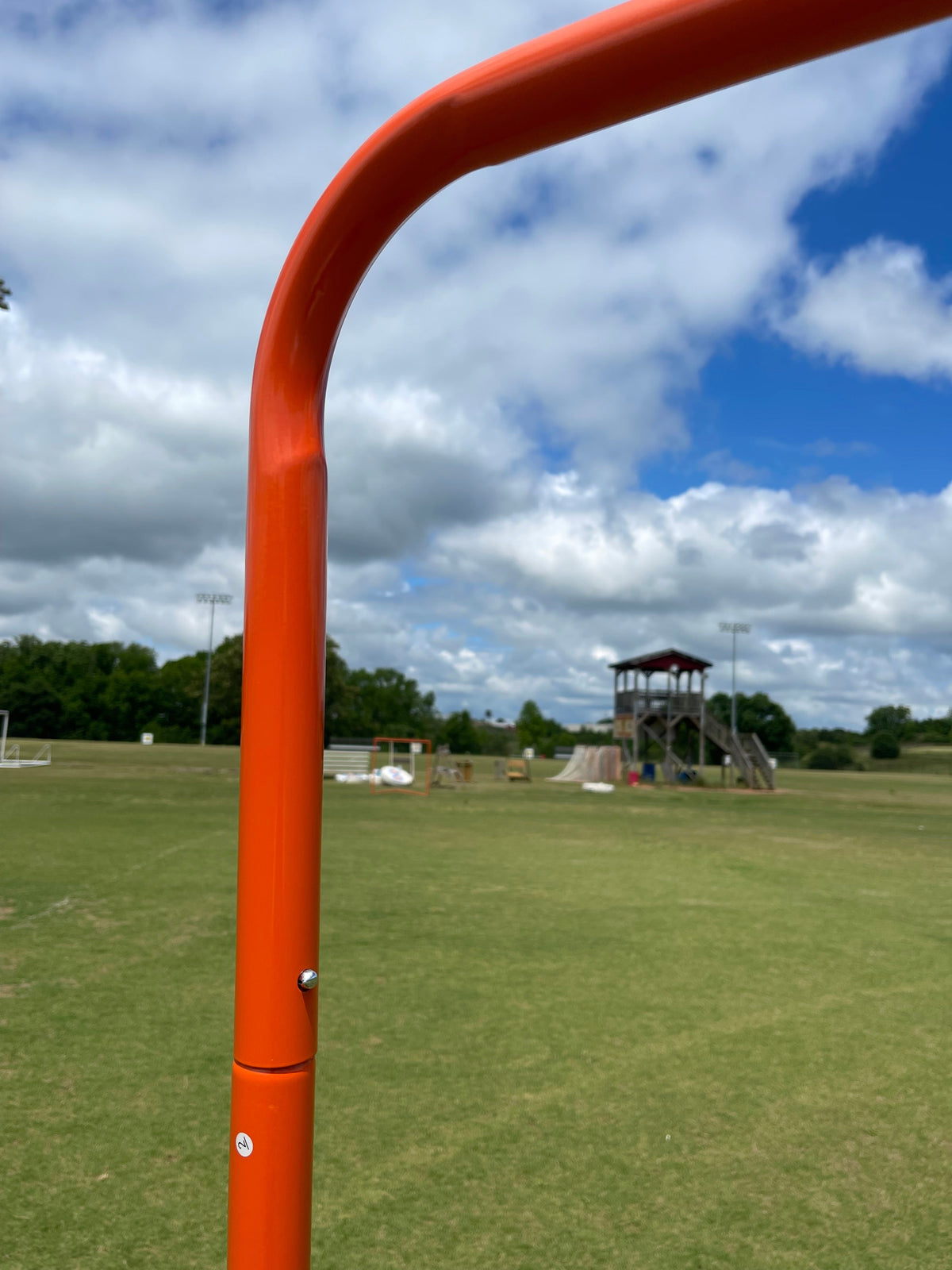 Crankshooter® Folding Lacrosse Goal, Frame Only, 6'x6'x7', 30 lbs
